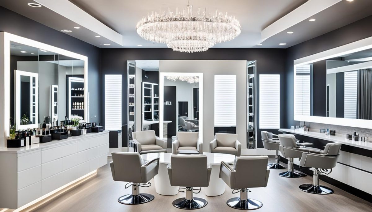 Elegant Salon Furnishings and Design